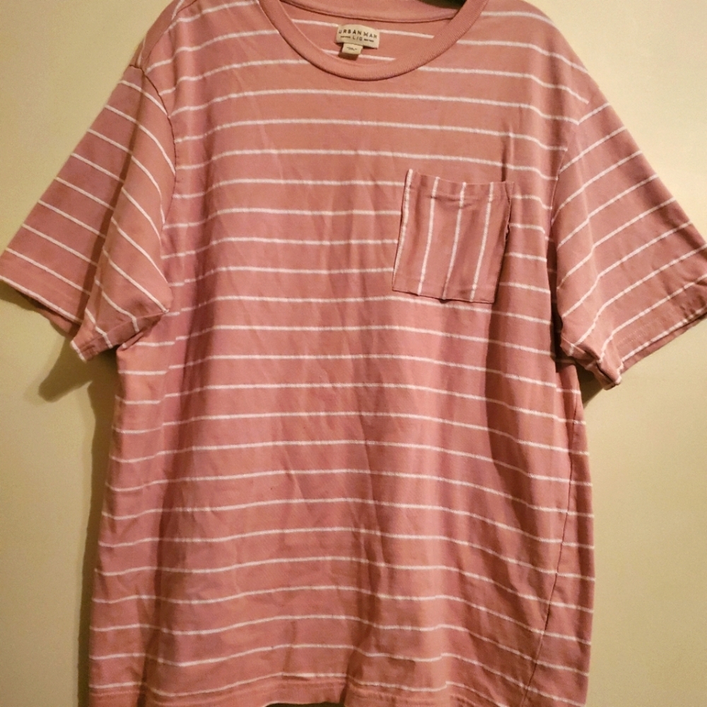 Urban man striped t shirt